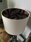 Double-sided ‘Evening in Amsterdam’ Ankara print lampshade