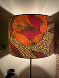 Double-sided ‘Evening in Amsterdam’ Ankara print lampshade