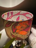 Double-sided ‘Evening in Amsterdam’ Ankara print lampshade
