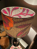 Double-sided ‘Evening in Amsterdam’ Ankara print lampshade