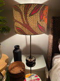 Double-sided ‘Evening in Amsterdam’ Ankara print lampshade