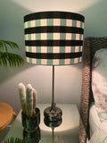 Double-sided ‘The Duel’ Gingham lampshade