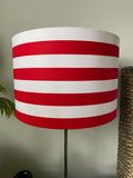 double-sided ‘summer duel’ gingham lampshade