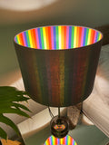 double-sided 'pride 2022' graphic print lampshade